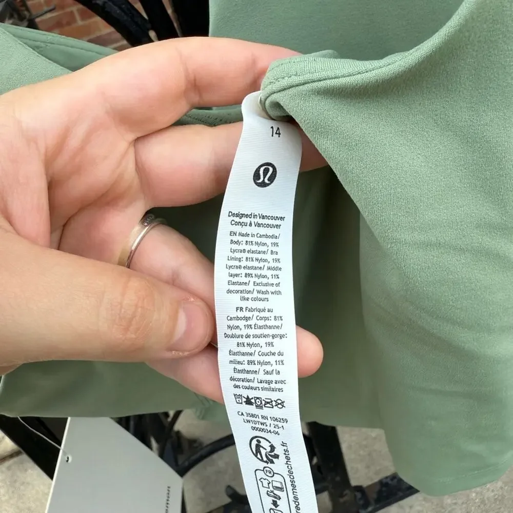 Lululemon Athletica Align Tank in Desert Green